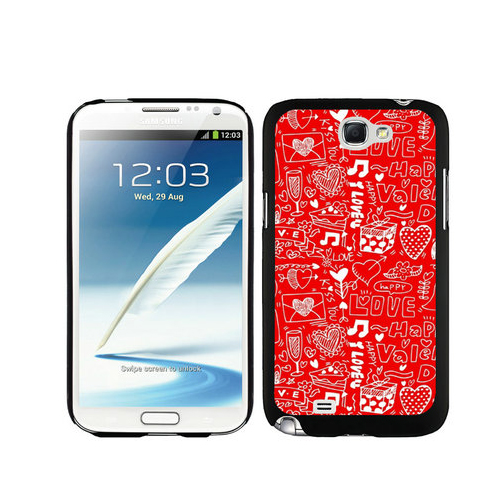 Valentine Fashion Love Samsung Galaxy Note 2 Cases DMK